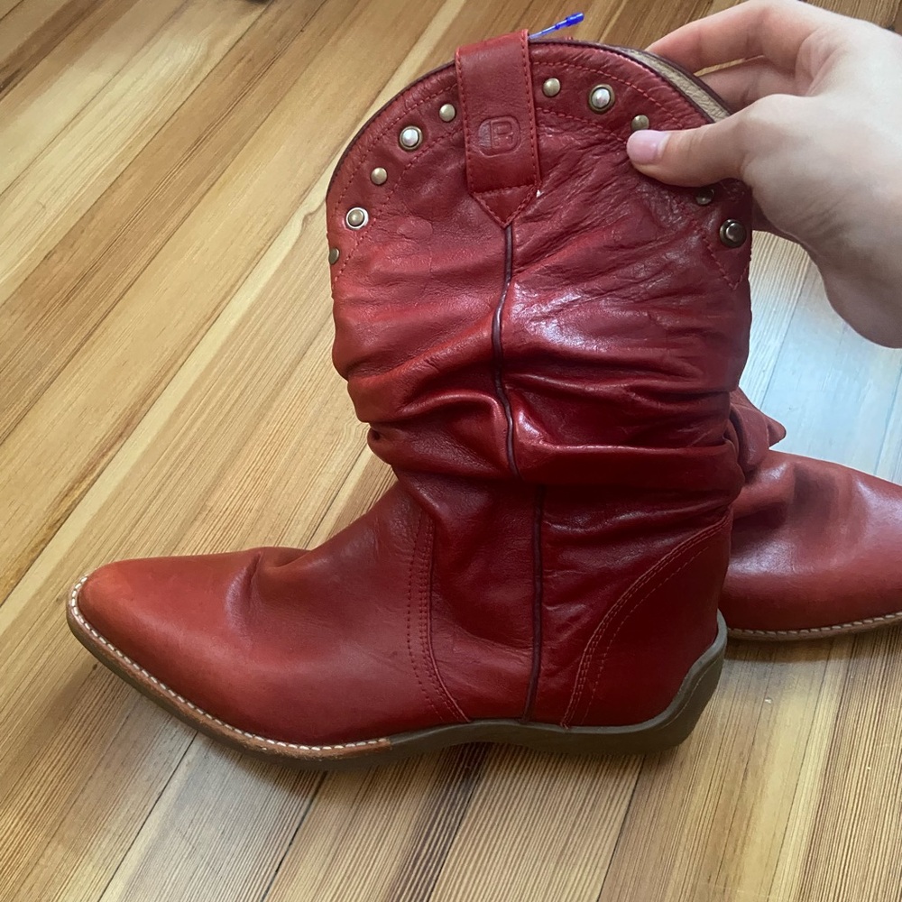 Red Cowboy Boots